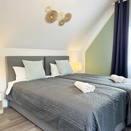 Immostay M#6 Maisonette- Apartment, Wifi & Parken, Parkanlage, 4K Tv Bremen Exterior foto