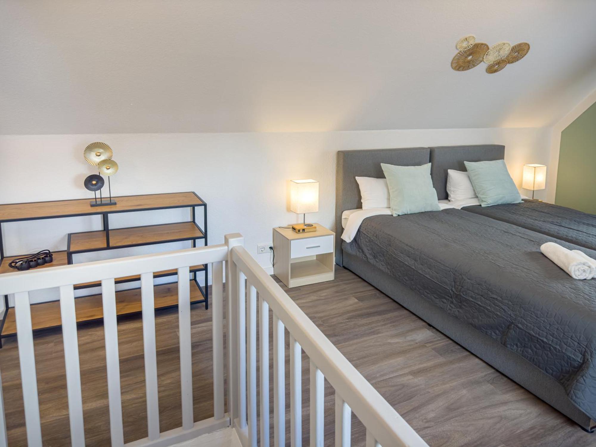 Apartment Immostay M#6 Maisonette- Apartment, Wifi & Parken, Parkanlage, 4k Tv