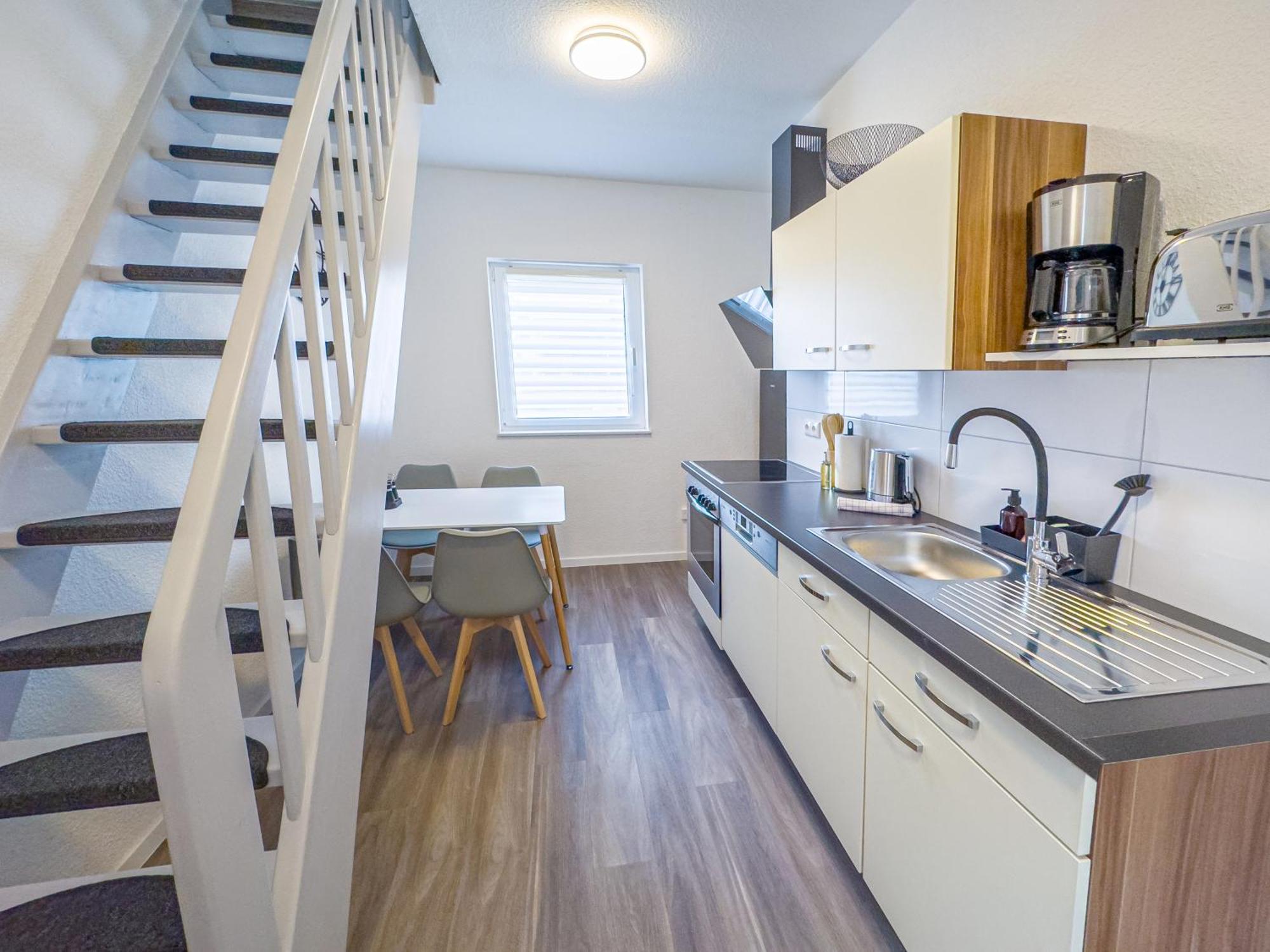 Immostay M#6 Maisonette- Apartment, Wifi & Parken, Parkanlage, 4k Tv *