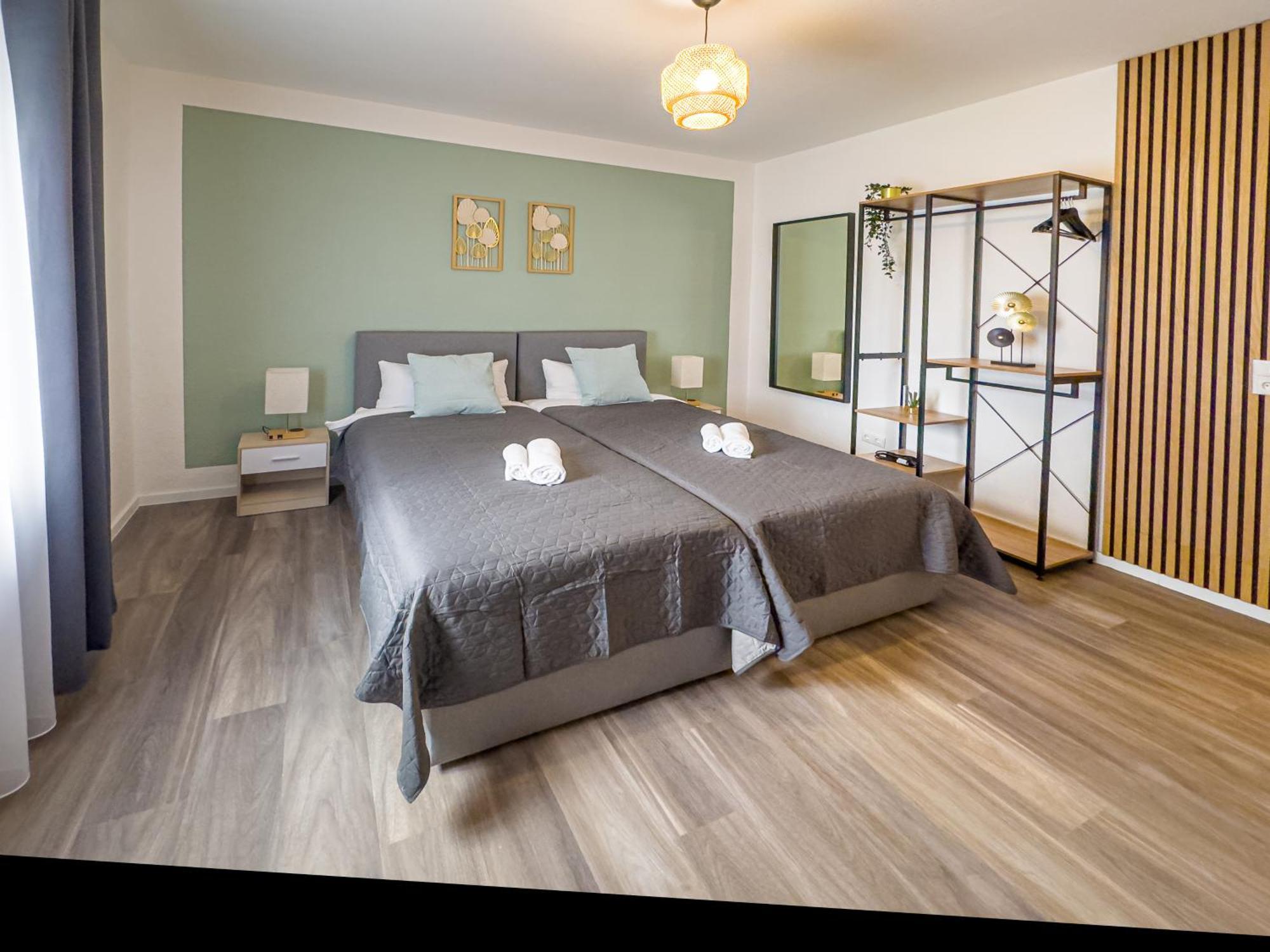Immostay M#6 Maisonette- Apartment, Wifi & Parken, Parkanlage, 4k Tv Apartment Bremen